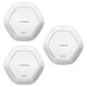 Linksys Cloud LAPAC1200C x 3 Pack of 3 Wi-Fi AC 1200 Mbps PoE access points with management in the CLOUD and licences included