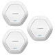 Linksys Cloud LAPAC1750C x 3 Pack of 3 Wi-Fi AC 1750 Mbps PoE access points with management in the CLOUD and licences included