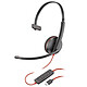 Plantronics Blackwire C3210 USB-C Monaural USB headset optimised for Microsoft Lync & Skype for Business