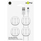 Buy Goobay 3 Slot Cable Management - White