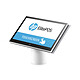 HP Engage One 141 Blanc + Support Solution point de vente HP blanche avec socle fixe