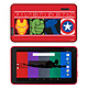 eSTAR HERO Tablet (Avengers) Tablette Internet - Cortex-A7 Quad-Core 1.3 GHz - RAM 1 Go - 8 Go - 7" tactile 1024 x 600 - Wi-Fi - Webcam - Android 7.1