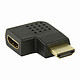 Nedis HDMI male to HDMI female adapter (right-hand bend) HDMI male to HDMI female adapter (right-handed)