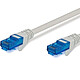 HP 2UX28AA Cable RJ45 categoría 6 U/UTP 3 m (Gris)