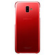 Samsung Gradation Cover Rouge Galaxy J6+  Coque arrière pour Samsung Galaxy J6+ 