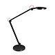 CEP Lampe Giant Negra Lámpara de led con regulador de intensidad con tres articulaciones y dos brazos grandes de 40 cm.