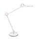 CEP Lampada Gigante Bianca Lampada LED dimmerabile con tre snodi e due grandi braccia di 40cm