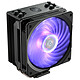 Cooler Master Hyper 212 RGB Black Edition + LGA1700 Adapter LED RGB CPU cooler for Intel and AMD sockets with support for socket LGA1700