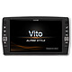 Alpine X902D-V447 Système multimédia Apple CarPlay, Android Auto avec écran tactile 9 pouces, cartes TomTom 48 pays, HDMI, port USB et entrée AUX pour Mercedes Vito 447