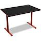 Arozzi Arena Leggero (red) Gamer's desk - length 114 cm - depth 72 cm - height 72.5 cm - washable microfiber surface compatible with all mice - integrated cable management system