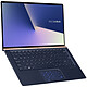 ASUS Zenbook 13 UX333FA-A4077T Intel Core i7-8565U 8 Go SSD 256 Go 13.3" LED Full HD Wi-Fi AC/Bluetooth Webcam Windows 10 Famille 64 bits (garantie constructeur 2 ans)