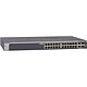 Netgear S3300-28X (GS728TX) Smart Switch Stackable 24 ports 10/100/1000 Mbps + 2x SFP+ et 2x 10 GbE cuivre