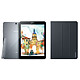 Samsung Galaxy Tab S3 9.7" SM-T820 32 Go Argent + Book Cover EF-BT820 Noir