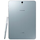 Samsung Galaxy Tab S3 9.7" SM-T820 32 Go Argent + Book Cover EF-BT820 Noir pas cher