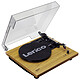 Lenco LS-10 Bois Platine vinyle à 2 vitesses (33-45 trs/min) avec haut-parleurs intégrés et sortie casque