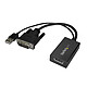 StarTech.com Adaptateur DVI vers DisplayPort - 1920x1200 - M/F - Alimentation USB Adaptateur actif DVI-D vers DisplayPort (Mâle/Femelle)