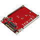 StarTech.com Adaptateur PCI Express M.2 vers U.2 Adaptateur disque dur M.2 vers U.2 pour SSD M.2 PCIe NVMe