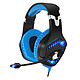 Spirit of Gamer Elite-H40 Auriculares estéreo circum-aurales para videojuegos con retroiluminación azul (USB y Jack / PC / Consolas)