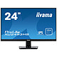 iiyama 23.8" LED - ProLite XU2493HS-B1 1920 x 1080 pixels - 4 ms - Format large 16/9 - Dalle IPS - HDMI - DisplayPort - Noir