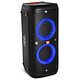 JBL PartyBox 200 Altavoz Bluetooth de 120 W con efectos de luz, micrófono/jacks de guitarra, puerto USB y entrada AUX