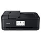 Canon PIXMA TS9550 Negro Impresora multifunción de inyección de tinta en color 3 en 1 con pantalla táctil (USB / Cloud / Wi-Fi / Bluetooth / AirPrint / Google Cloud Print / Tarjeta SD)