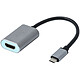 i-tec Adaptateur métal USB-C vers HDMI Adaptateur USB-C 3.1 vers HDMI - Mâle / Mâle - (compatible 4K)