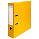 Exacompta Lever Arch File 80mm Yellow 2 ring binder with 80mm spine for A4 documents