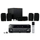 Yamaha MusicCast RX-A680 Noir + Klipsch Reference Theater Pack Ampli-tuner Home Cinéma 7.2 3D 80W/canal - Dolby Atmos/DTS:X - 4x HDMI HDCP 2.2 Ultra HD 4K - Wi-Fi/Bluetooth/DLNA/AirPlay - MusicCast/MusicCast Surround - A.R.T. Wedge - Calibration YPAO + Pack d'enceintes 5.1 avec caisson de basses sans fil