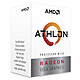 AMD Athlon 200GE (3.2 GHz) avec mise à jour BIOS Processeur Dual Core socket AM4 Cache L3 4 Mo Radeon Vega Graphics 3 Coeurs 0.014 micron TDP 35W avec système de refroidissement (version boîte - garantie constructeur 3 ans)