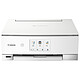 Canon PIXMA TS8251 White 3-in-1 colour inkjet multifunction printer with touch screen (USB / Cloud / Wi-Fi / AirPrint / Mopria / Alexa / SD Card)