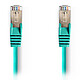 Nedis RJ45 categoría de cable 5e SF/UTP 0,5 m (Verde) Cat 5e SF/UTP Cable de red RJ45 macho / RJ45 macho - 0,5 metros