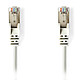 Nedis Cable RJ45 category 5e SF/UTP 1 m (White) Cat 5e SF/UTP RJ45 Mle / RJ45 Mle Network Cable - 1 meter