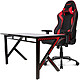 AKRacing Gaming Setup SX (rouge) Ensemble bureau + fauteuil pour gamer
