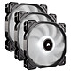 Corsair Air Series AF120 Low Noise - White (set of 3) Pack of 3 120 mm case fans with white LEDs