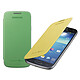 Samsung Flip Cover x2 Jaune/Vert Galaxy S4 mini Pack de 2 étuis folio pour Samsung Galaxy S4 mini