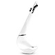 Trae Kali White Designer LED lamp with touch control of light intensity