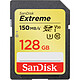SanDisk Carte mémoire SDXC Extreme UHS-I U3 128 Go Carte mémoire SDXC UHS-I U3 classe 10 128 Go