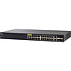 Cisco SF350-24P Switch Fast Ethernet manageable Small Business 24 ports 10/100 PoE+   2 ports combo Gigabit Ethernet / SFP   2 SFP