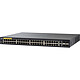 Cisco SG350-52MP Conmutador Gigabit Ethernet gestionable 48 puertos 10/100/1000 PoE+ + 2 puertos combinados Gigabit Ethernet / SFP + 2 SFP