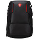 MSI Urban Raider Gaming Backpack Sac à dos pour ordinateur portable Gamer (jusqu'à 17")