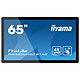 iiyama 65" LED - ProLite TF6538UHSC-B1AG Écran tactile interactif 3840 x 2160 pixels 16:9 - IPS-AG - 1100:1 - 8 ms - HDMI - DisplayPort - Haut-parleurs intégrés - Noir