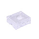 Case for Raspberry Pi 3 A with fan holder (Transparent) Transparent plastic case for Raspberry Pi 3 A board with support Fan