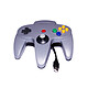 Mando USB para rétrogaming (Nintendo 64) Mando con cable USB de Nintendo 64 para PC / Android y Frambuesa Pi