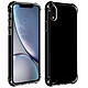 Akashi Coque TPU Angles Renforcés Noire Apple iPhone XR Coque de protection noire avec angles renforcés pour Apple iPhone XR