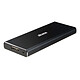 Akasa AK-ENU3M2-BK Caja externa de aluminio autoalimentada USB 3.0 para SSD SATA M.2 (2230, 2242, 2260 & 2280)