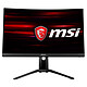 MSI 24" LED - Optix MAG241CR 1920 x 1080 pixels - 1 ms (gris à gris) - Format large 16/9 - Dalle VA - DisplayPort/HDMI - Hub USB 2.0 - Mystic Light - Noir (Garantie constructeur 3 ans)