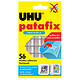 UHU Patafix 56 Double-Sided Invisible Pads 56 invisible double-sided adhesive pads