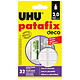UHU Patafix Deco 32 Super-strong tablets 32 removable and repositionable super-strong pads