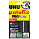 UHU Patafix PROPower 21 Pastilles Ultra-fortes  21 pastilles adhésives ultra-fortes détachables et réutilisables 