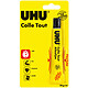 Uhu flex clean Universal strong adhesive with solvent Flexible tube of transparent multi-matrix glue with solvent 20g